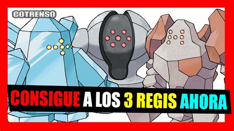 Como ATRAPAR a los 3 REGIS en POKEMON ZAFIRO 2020 RÁPIDO YouTube