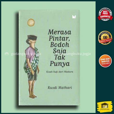 Jual Buku Merasa Pintar Bodoh Saja Tak Punya Rusdi Mathari Shopee