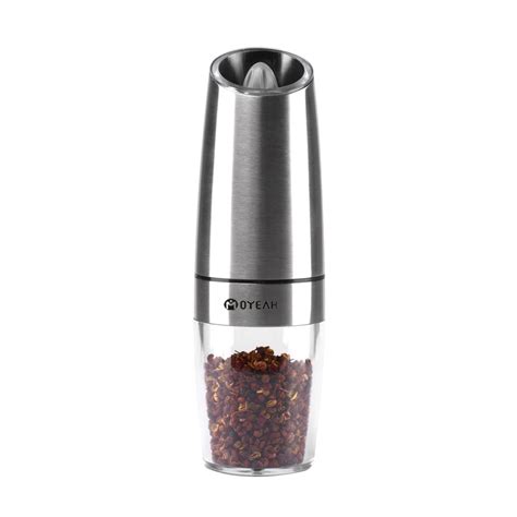 Modern Electric Spice Grinder - Automatic Gravity Grinder with LED in ...