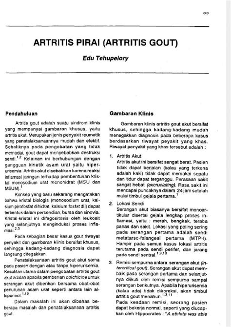 Pdf Buku Ajar Ipd Ui Artritis Pirai Gout Pdf Dokumen Tips