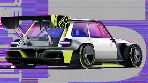 Born To Drift Presented Electric Car Renault R5 Turbo 3E Digit News