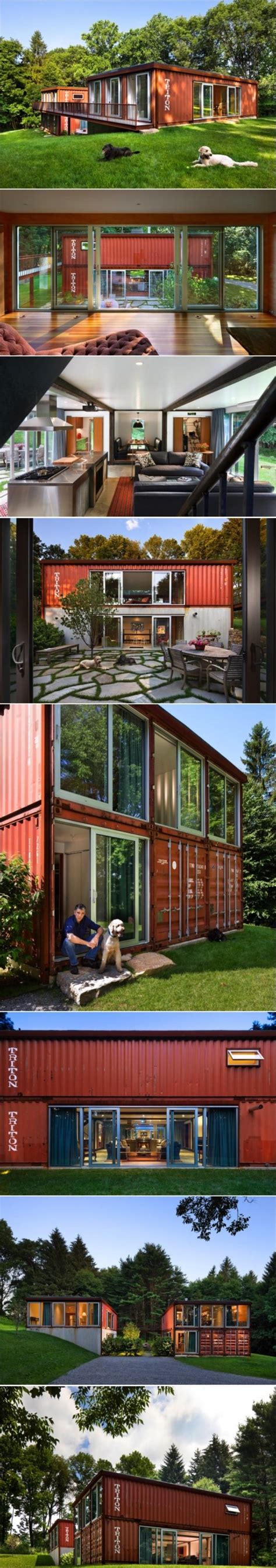 Old Lady Shipping Container House Is A Modern Masterpiece Inhabitat