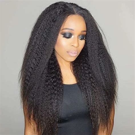 Kinky Straight Hair Bundles Brazilian Virgin Hair Weave Bundles 100