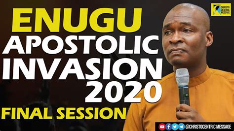 MUST WATCH THE POWER OF PRAYER ENUGU APOSTOLIC INVASION 2020