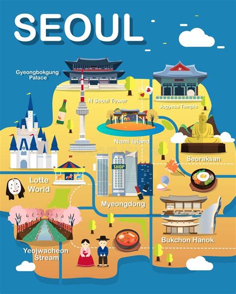 Seoul Attractions Map