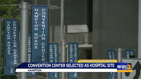 Hampton Roads Convention Center to be used for alternative care