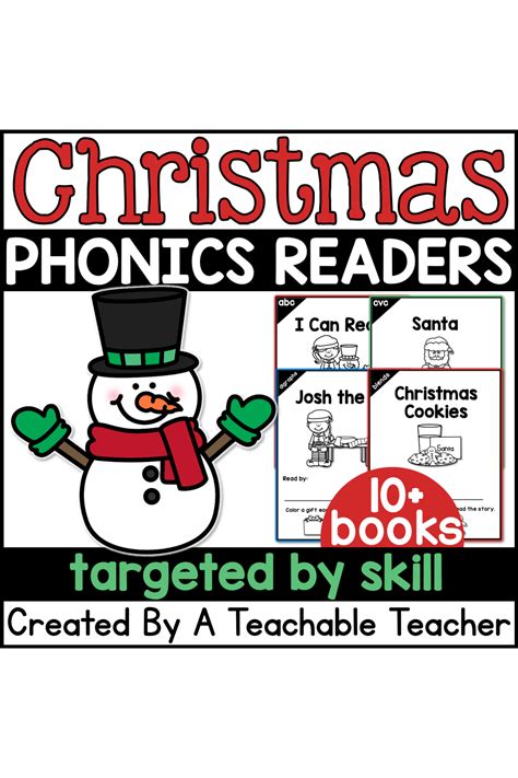 Christmas Emergent Readers A Teachable Teacher