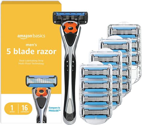 Amazon.com: Harry's Razors for Men - Men's Razor Set with 5 Razor Blade ...