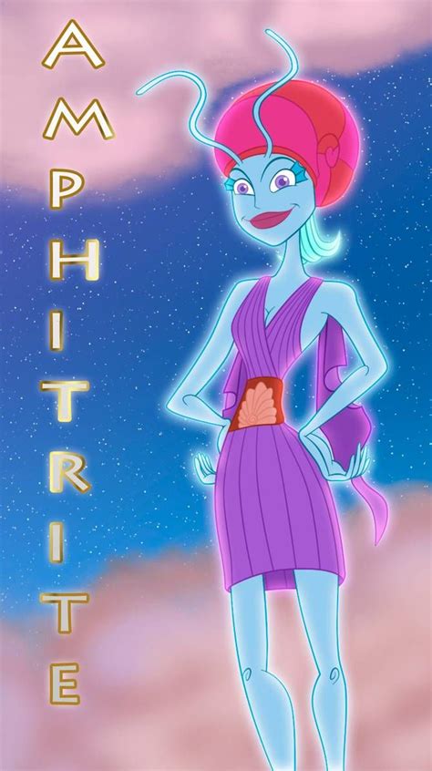 Amphitrite Salacia By 666 Lucemon 666 On Deviantart Disney Hercules