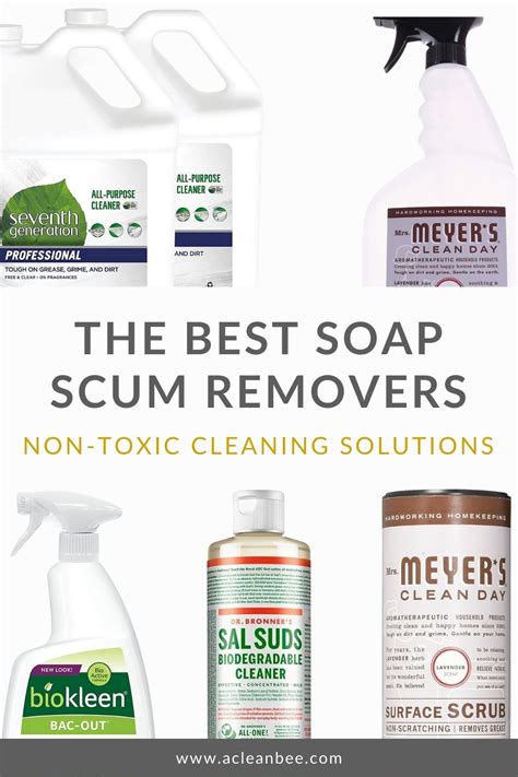 Best Non-Toxic Soap Scum Remover