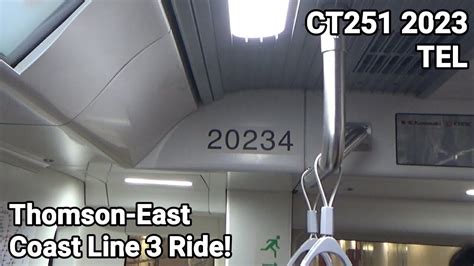 Smrt Trains Thomson East Coast Line Stage 3 Open House Ride From Gardens By The Bay To