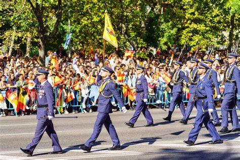 Madrid, Spain, October 12, 2022: Military Parade of Soldiers of the ...