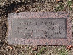 Rufus Eugene Gibson M Morial Find A Grave