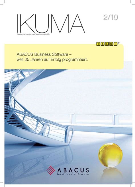 Ikuma Abacus Business Software Seit Jahren Auf Erfolg