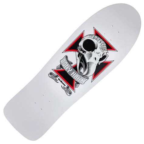 Birdhouse Tony Hawk Skull Old School Skateboard Deck 10 25