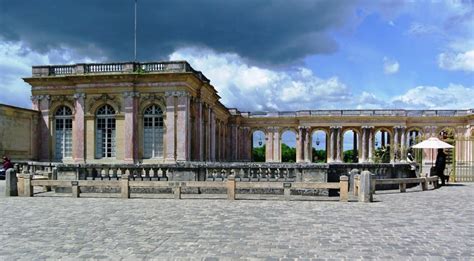 Grand Trianon Entrance with Dark Cloud | Paris With Nancy and Ann