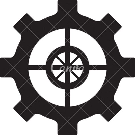 Gear Wheel Icon 素材 Canva可画