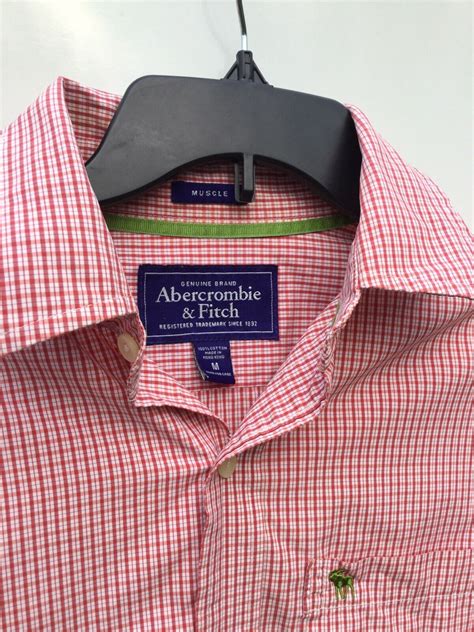 Vintage Abercrombie Fitch Muscle Button Down Shirt Me… Gem