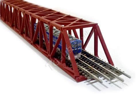 T Gauge 160mm Red Truss Bridge Tb 011 Vcshobbies