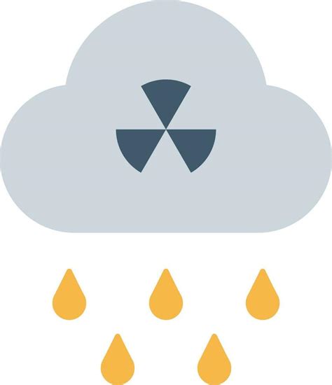 Acid Rain Icon Vector Image 24231014 Vector Art At Vecteezy