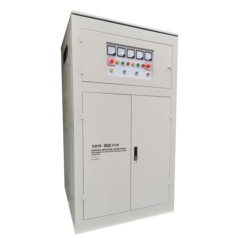 Sbw Kva Three Phase Automatic Compensation Voltage Regulator Tunnel