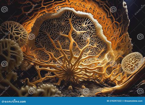 Mycelium Of Mushrooms On Agar In A Petri Dish Mushroom Cultivation