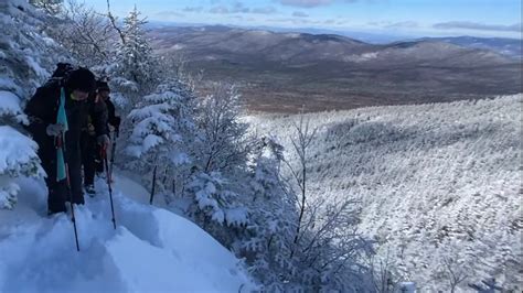 Wintertime Backpacking In The Whites Of New Hampshire Youtube