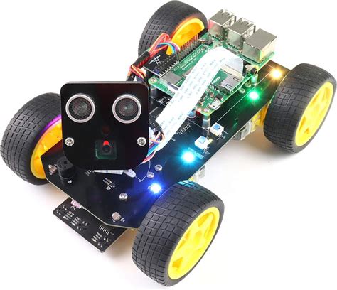 Freenove 4WD Car Kit Compatible With Arduino IDE Line Tracking