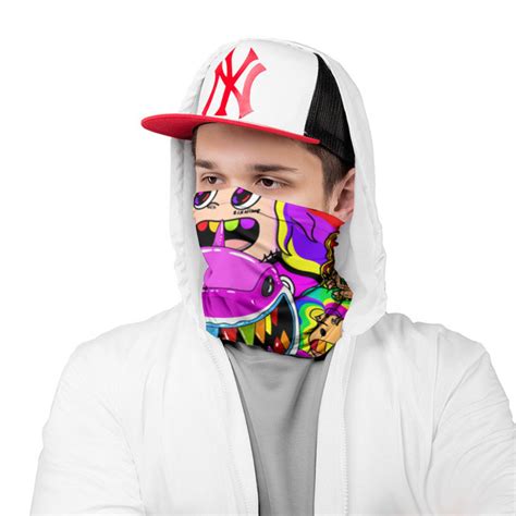 6ix9ine Neck Gaiter And Face Mask Tekashi Six Nine Mask Etsy