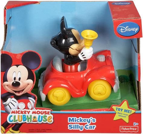 Fisher Price Disney Mickey Mouse Clubhouse Silly Wheelie Mickey Rides ...