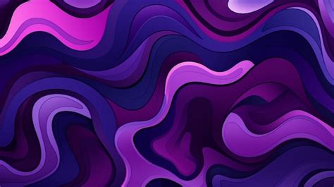 Un fondo abstracto púrpura y púrpura con un patrón de las ondas