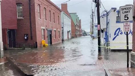 Videos capture devastation from significant flooding across Maine