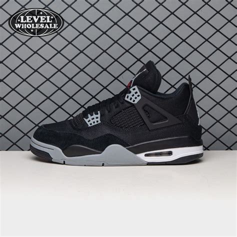 Air Jordan 4 Retro Se Black Canvas Dh7138 006 Size 40 47 5 [m234724105