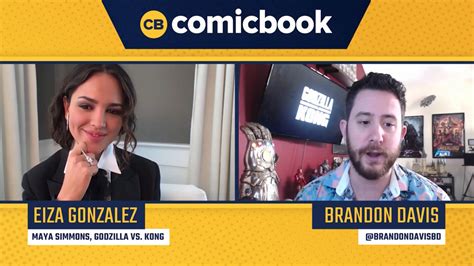 Eiza Gonzalez Talks Godzilla vs. Kong