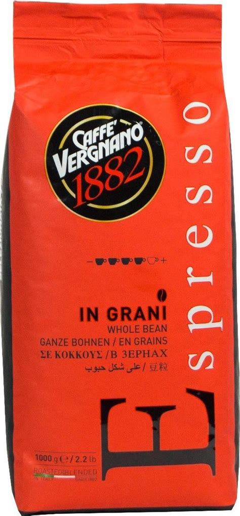 Caff Vergnano Espresso Koffiebonen Kilo Bol