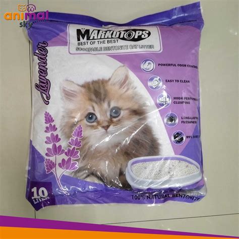 Jual Pasir Kucing Pasir Markotop Lavender 10L Pasir Markotop 10L