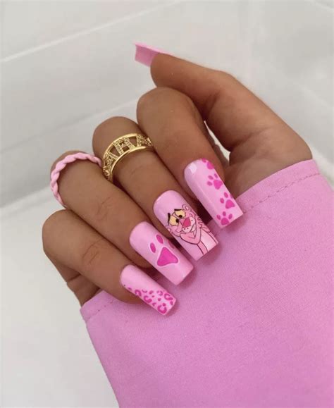 Cute Pink Nails Pink Nail Art Pretty Nails Cool Nail Art Disney