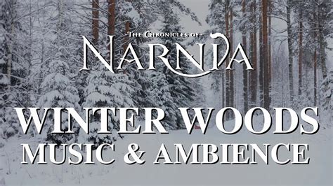 Chronicles Of Narnia Winter Woods Music And Ambience Relaxing Music With Sounds Of Winter