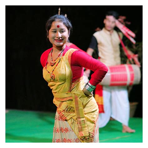 Folk Dancers Of Assam Folk Dances Of Assam India Assam I Flickr