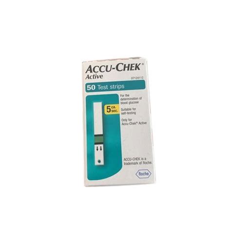 Accu Check Active 50 Test Strip At Rs 630 Box Pal Gam Vadodara ID