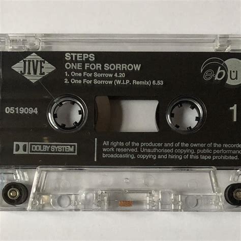 Steps - One For Sorrow Cassette Single. Rare 2... - Depop