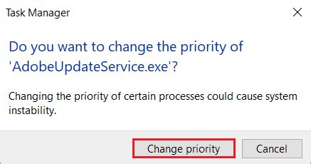 How To Change Priority In Task Manager In Windows