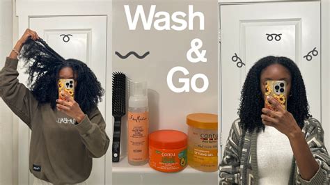 Wash Go On Natural Hair C A Youtube