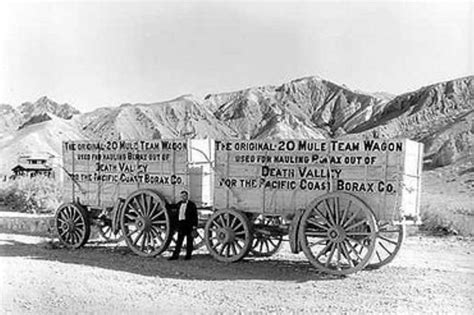 20 Mule Team Borax Pacific Coast Colorado Towns Old Wagons