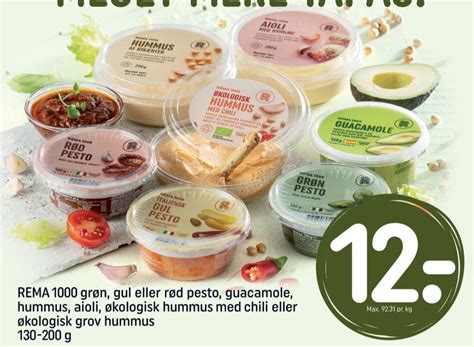 Rema 1000 Pesto Tilbud Hos Rema 1000