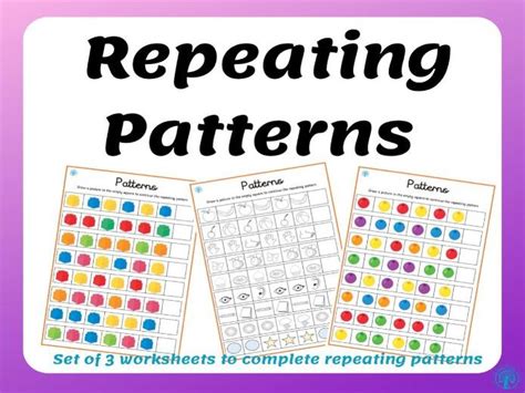 Repeating Patterns Teaching Resources