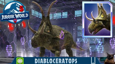 All New OMEGA DIABLOCERATOPS Unlocked Jurassic World Alive Update 3 0