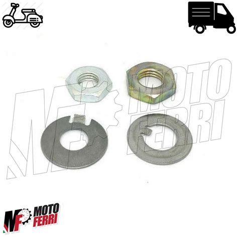 MF0548 KIT DADO RONDELLA FRIZIONE INGRANAGGIO VESPA 50 SPECIAL R L