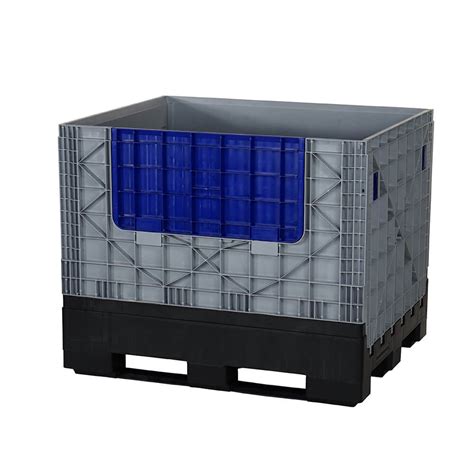 New Tall Foldable Plastic Pallet Box