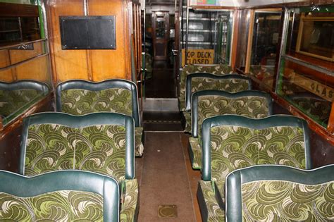 Tram Interior Blackpool Transport 249 Crich Tramway Village A Photo